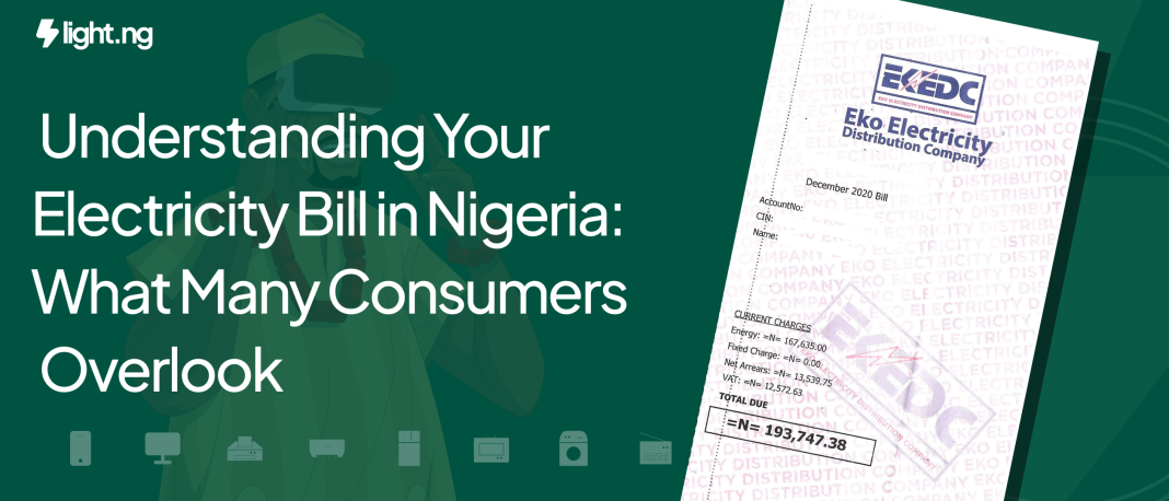 Understanding Your Electricity Bill