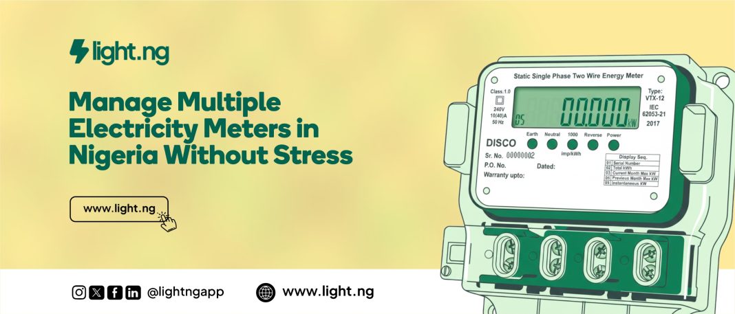 Manage Multiple Electricity Meters in Nigeria Without Stress