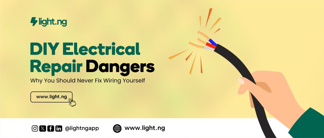 DIY Electrical Repair Dangers